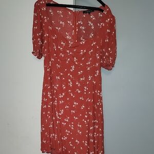 Dynamite Floral Dress (Size L)